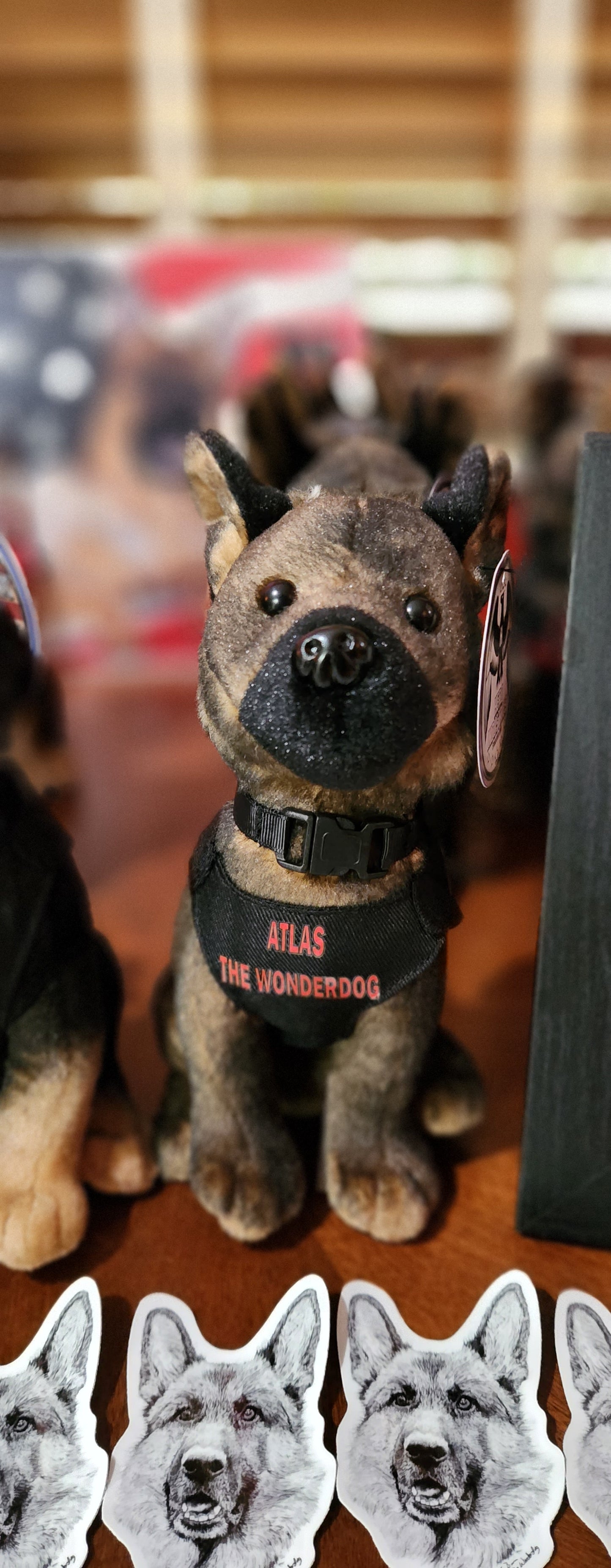Atlas & Ares stuffed animal